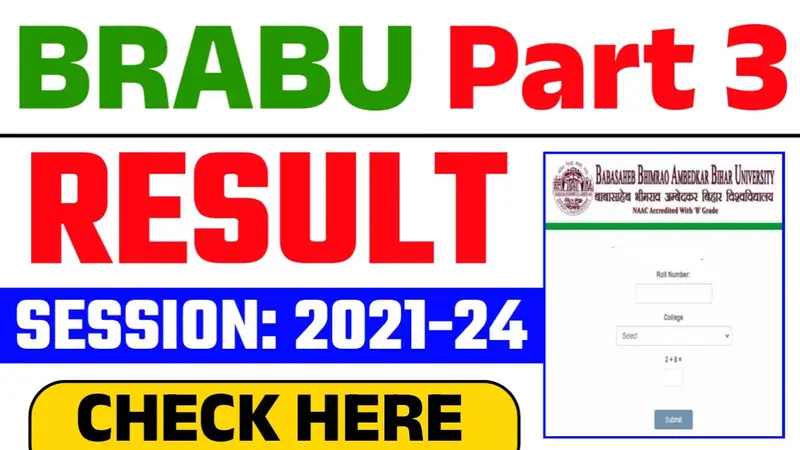 BRABU Part 3 Result 2021-24