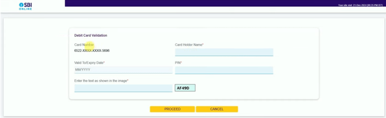 SBI Internet Banking Registration