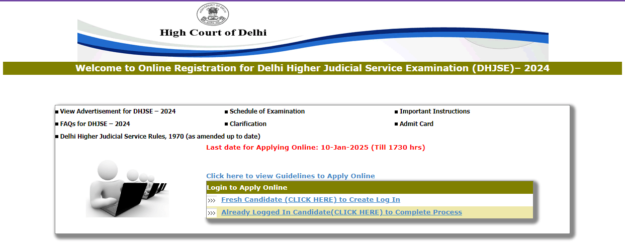 Delhi Higher Judicial Services Exam 2024