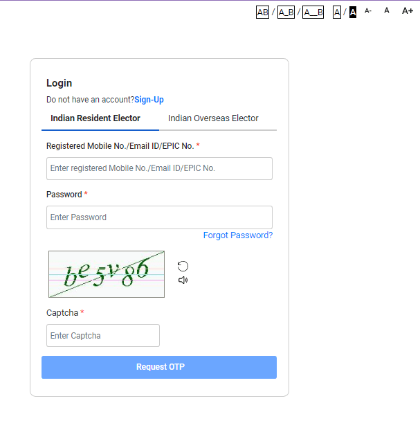 Voter ID Card Apply Online 2025