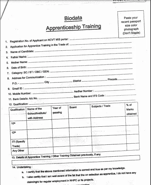 NHPC Apprentice Recruitment 2025