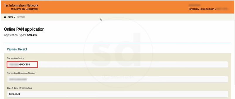 Pan Card Apply Online 2025