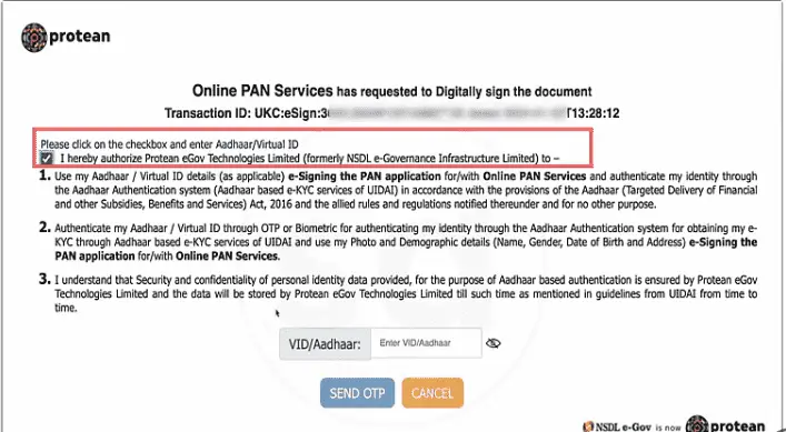 Pan Card Apply Online 2025