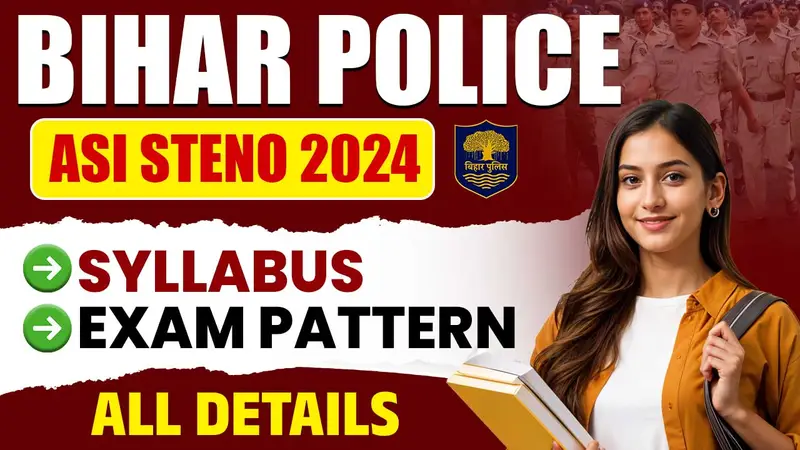 Bihar Police ASI Steno Syllabus 2024