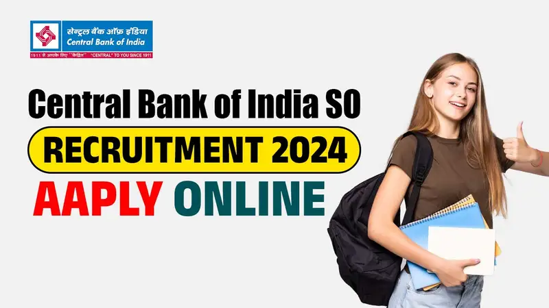 Central Bank of India SO Recruitment 2025