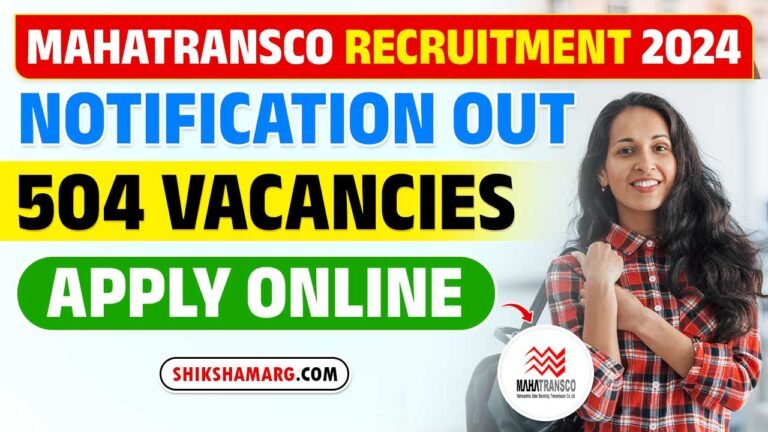 MAHATRANSCO RECRUITMENT 2024