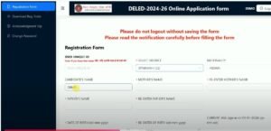 Bihar DELED Admission 2025 Notification