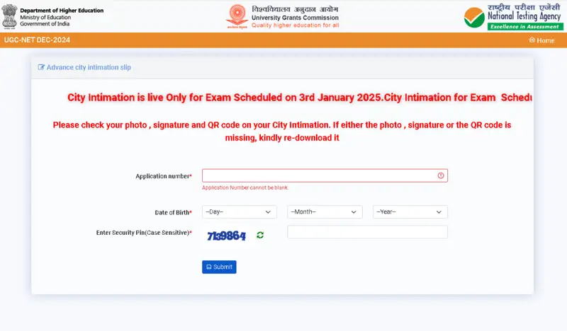 UGC NET Admit Card 2024 