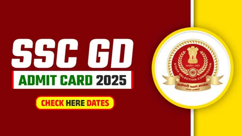 SSC GD Admit Card 2025