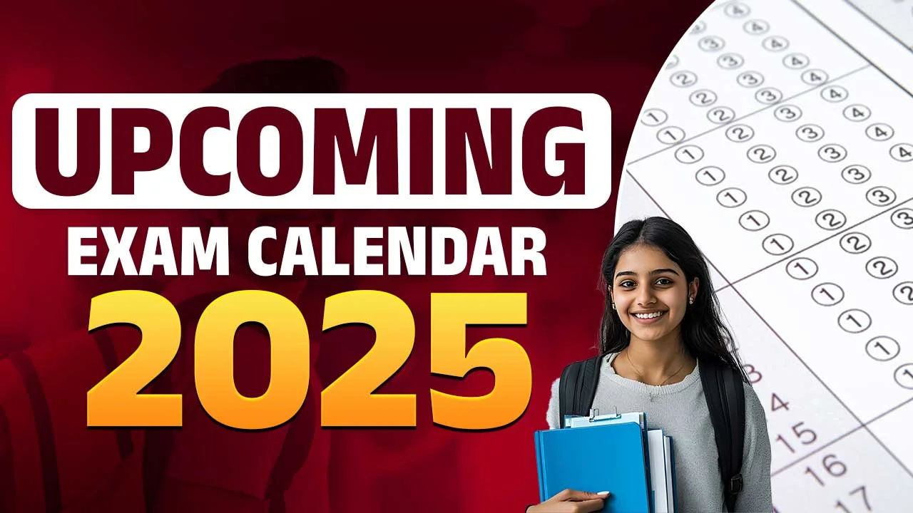 Upcoming Exam Calendar 2025