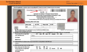 How To Apply a Minor PAN Card Online Process 