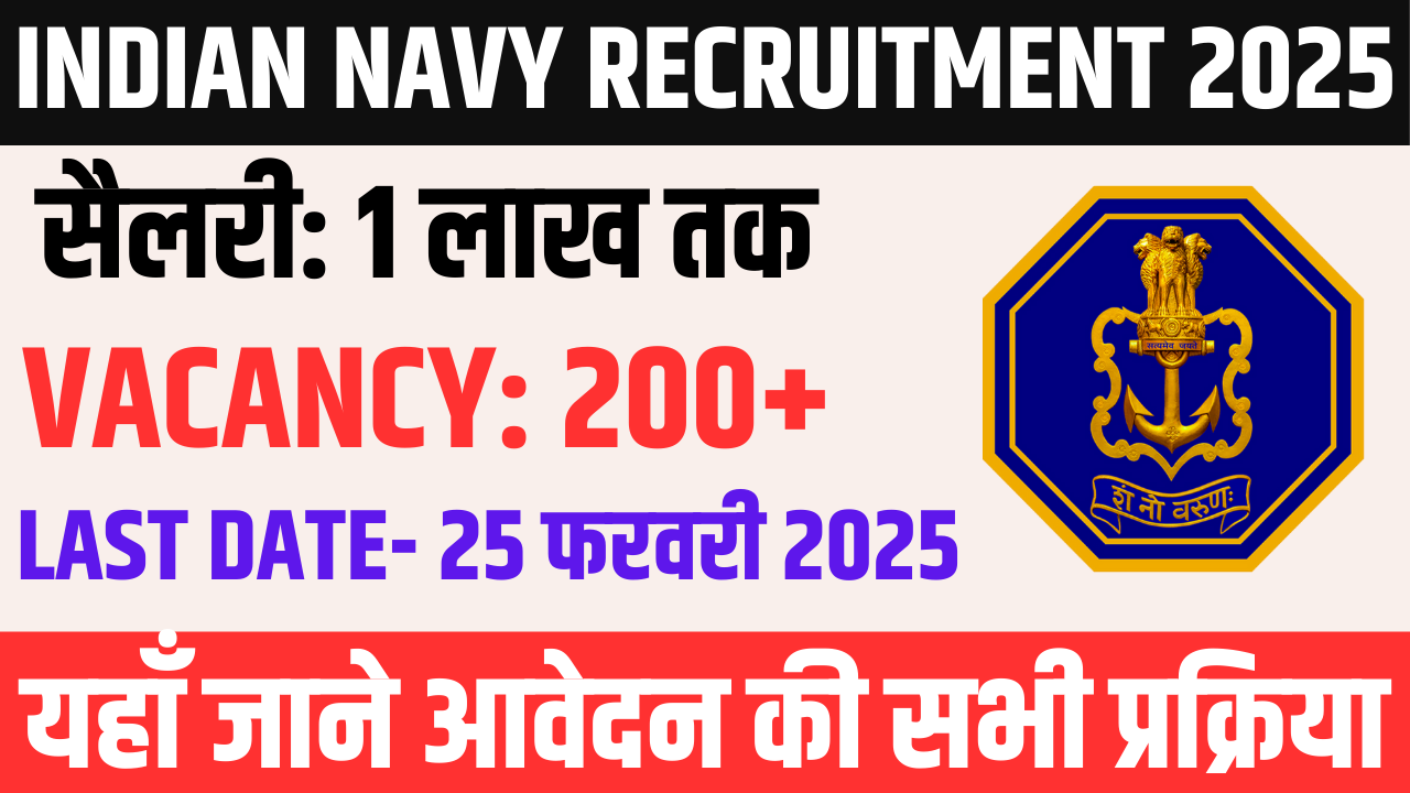 Indian Navy SSC Recruitment 2025