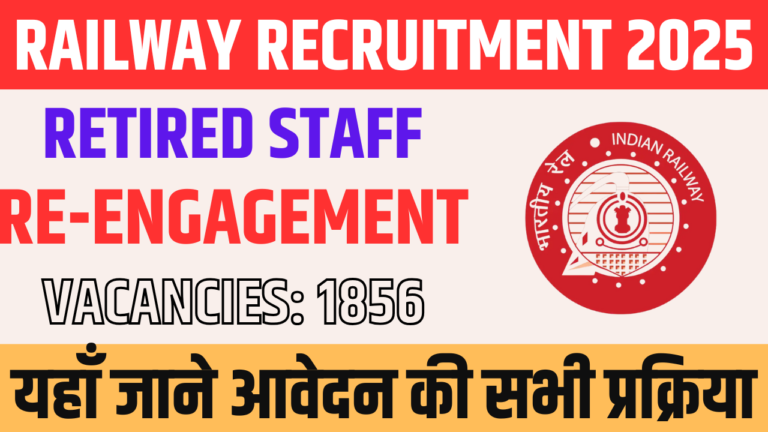 NFR Retired Staff Recruitment 2025