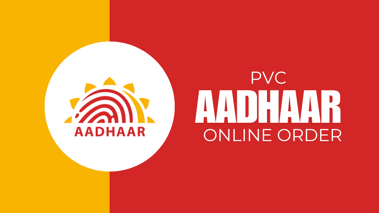 PVC Aadhaar Card Online Order 2025