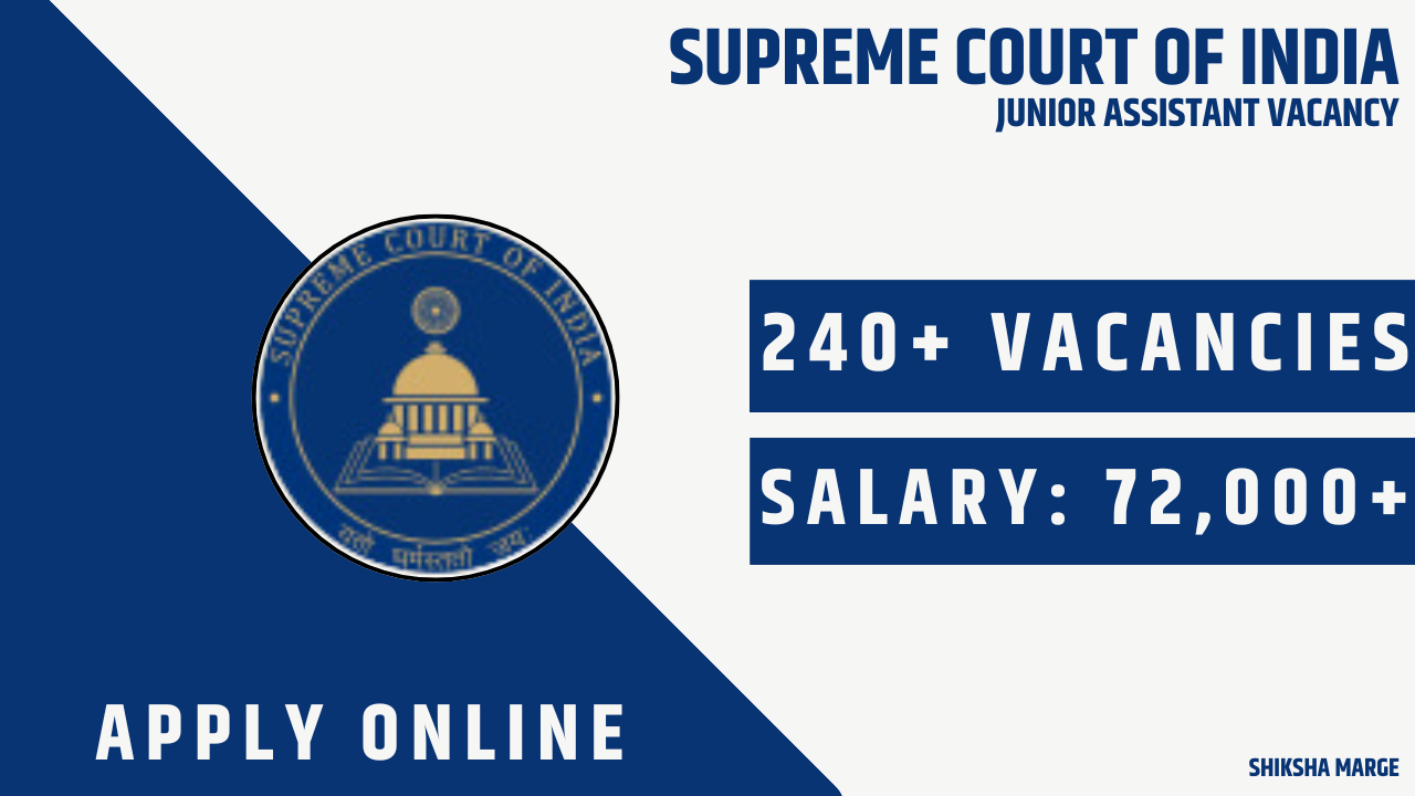 Supreme Court JCA Recruitment 2025