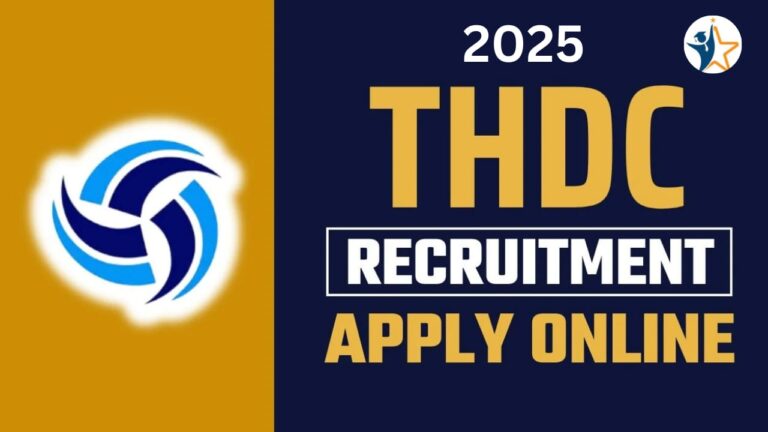 THDC Recruitment 2025 Apply Online