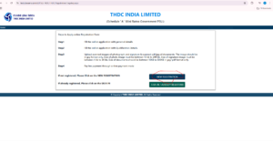 THDC Recruitment 2025 Apply Online