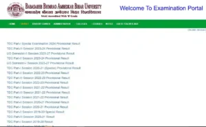 Brabu Ug Semester 1 Result 2024-28 PDF Download
