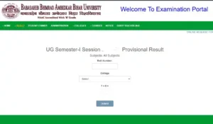 Bihar University UG 1st Semester Result 2025 (BA/ B.Sc and B.Com)