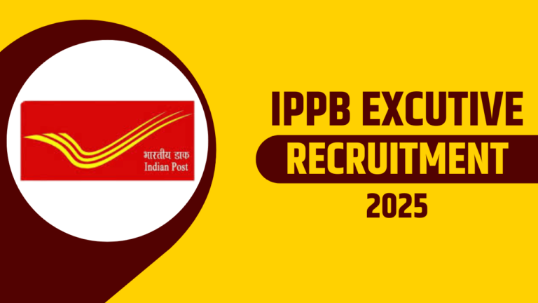 IPPB Executive Recruitment 2025