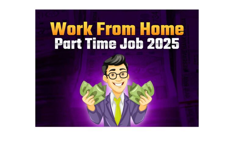 Part Time Work From Home Job 2025